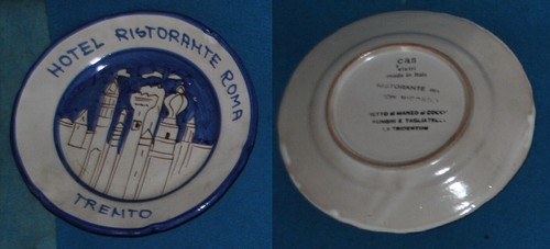 Piatto ristorante roma - piatto,