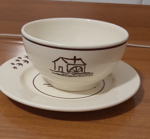 Tazza piatto mulino - piatto,